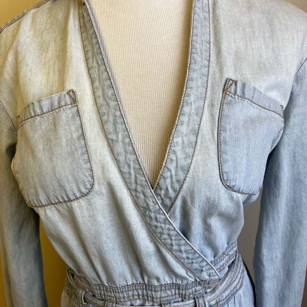 Vintage DVF x Current Elliott Denim Wrap Dress – Iconic & Rare